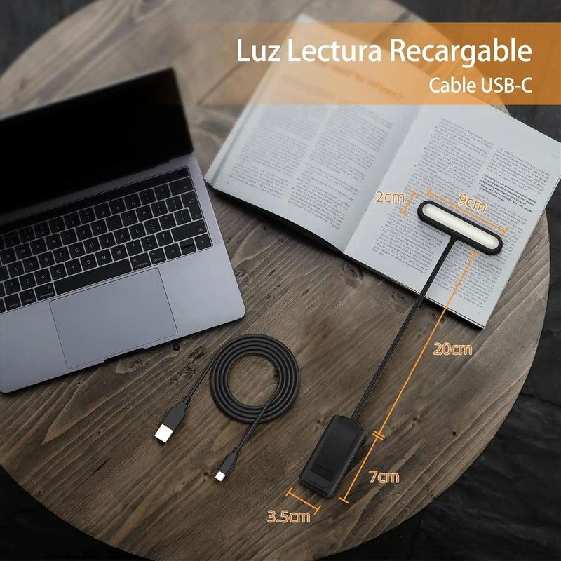 USB Rechargeable LED Book Light