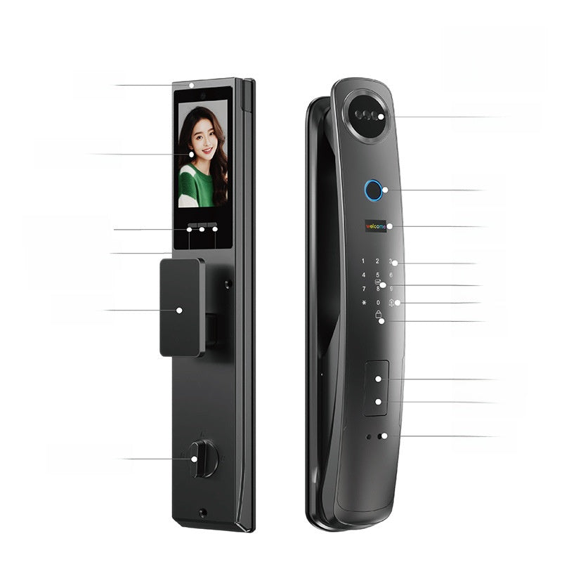 Smart Fingerprint Door Lock with Face Palm Recognition