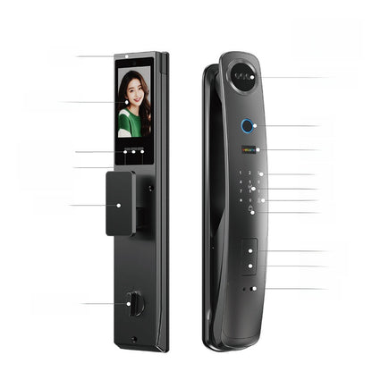 Smart Fingerprint Door Lock with Face Palm Recognition