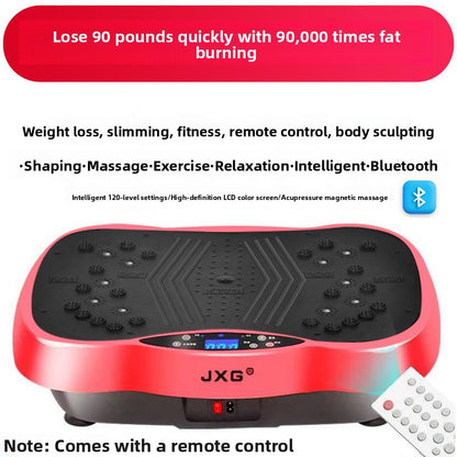 Vibration Plate Fitness Machine — Whole Body Workout | 99 Speed Levels | Remote Control
