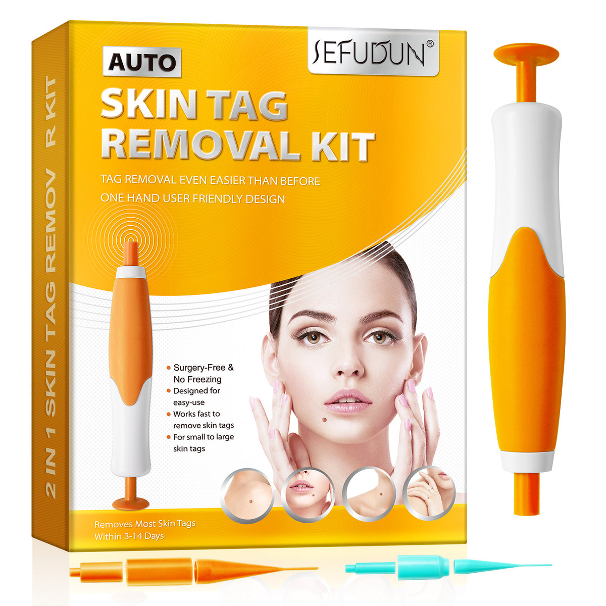 Skin wart remover