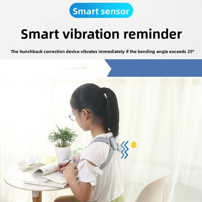 Smart Posture Corrector with Vibration Feedback — AI Sensor | Back Support | USB-C