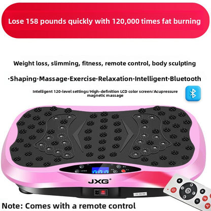 Vibration Plate Fitness Machine — Whole Body Workout | 99 Speed Levels | Remote Control
