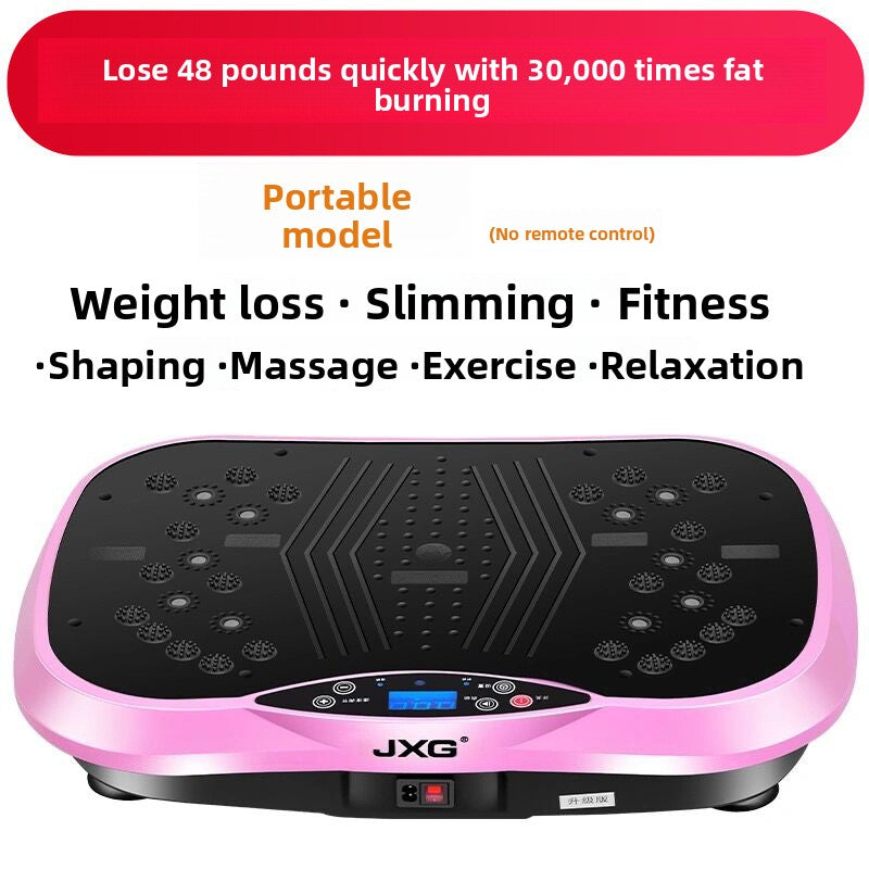 Vibration Plate Fitness Machine — Whole Body Workout | 99 Speed Levels | Remote Control