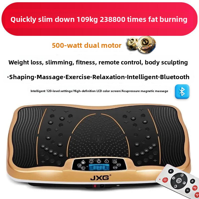 Vibration Plate Fitness Machine — Whole Body Workout | 99 Speed Levels | Remote Control