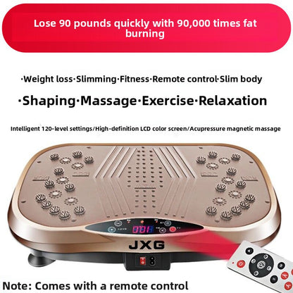 Vibration Plate Fitness Machine — Whole Body Workout | 99 Speed Levels | Remote Control