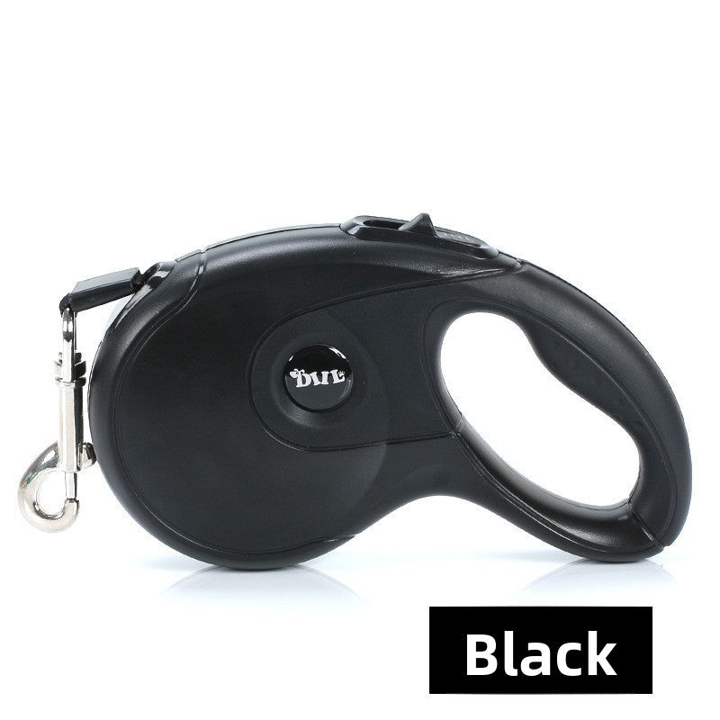 Automatic Retractable Dog Leash with Reflective Rope