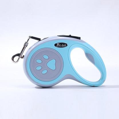 Automatic Retractable Dog Leash with Reflective Rope