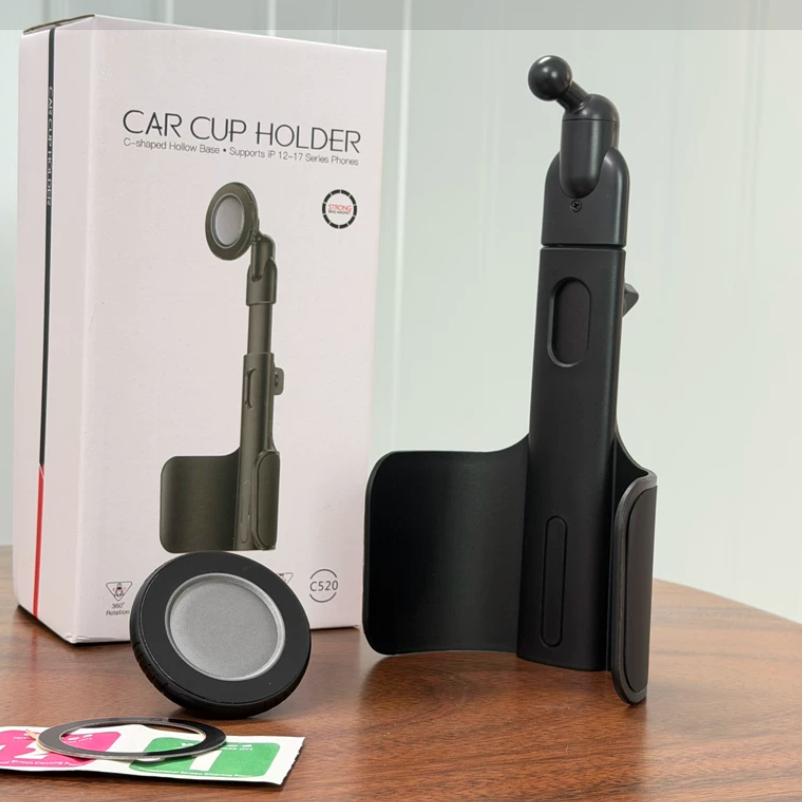 Dual-Purpose Mobile Phone Holder – Desk Stand & Car Mount
