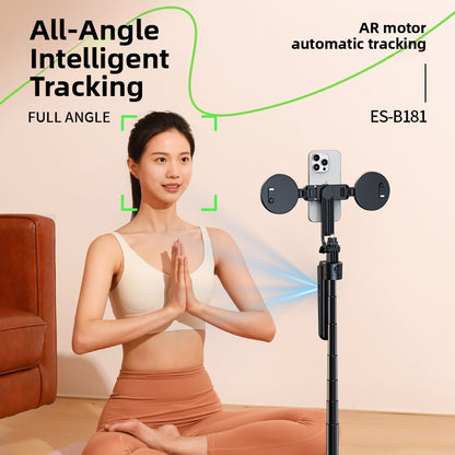 AI Face Tracking Selfie Stick with Bluetooth Remote