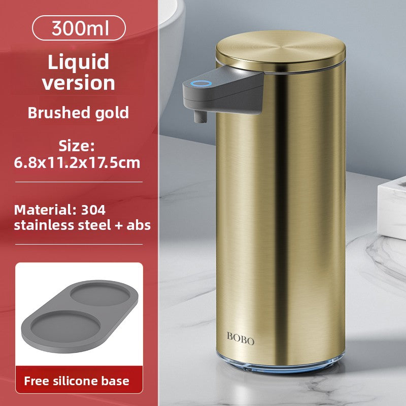 Intelligent Automatic Soap Dispenser — Touch-Free | 300ml | Foam | Stainless Steel