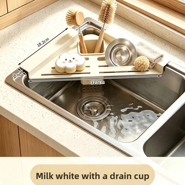 Multifunctional Sink Corner Drainage Rack