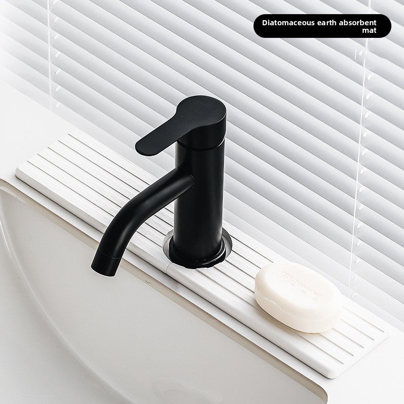 Diatomaceous Earth Sink Mat – Fast-Drying Splash Guard
