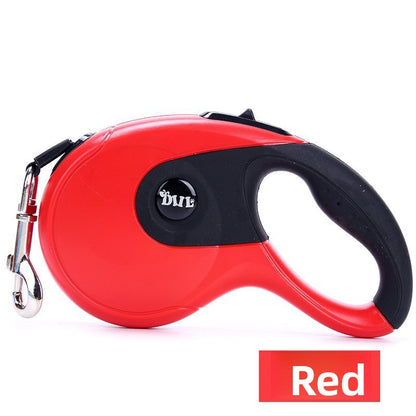 Automatic Retractable Dog Leash with Reflective Rope
