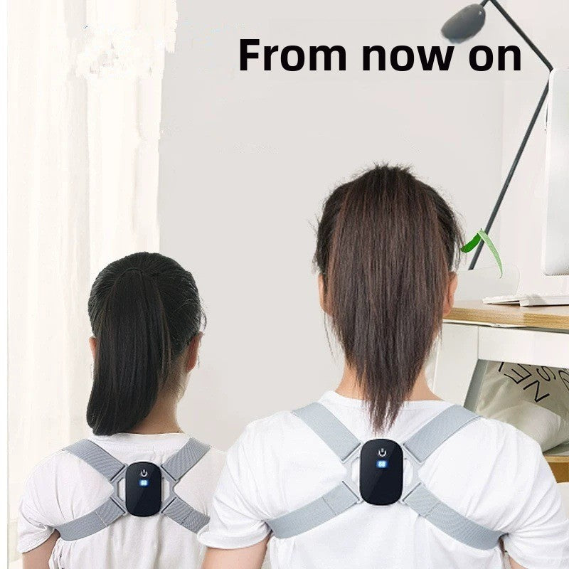 Smart Posture Corrector with Vibration Feedback — AI Sensor | Back Support | USB-C