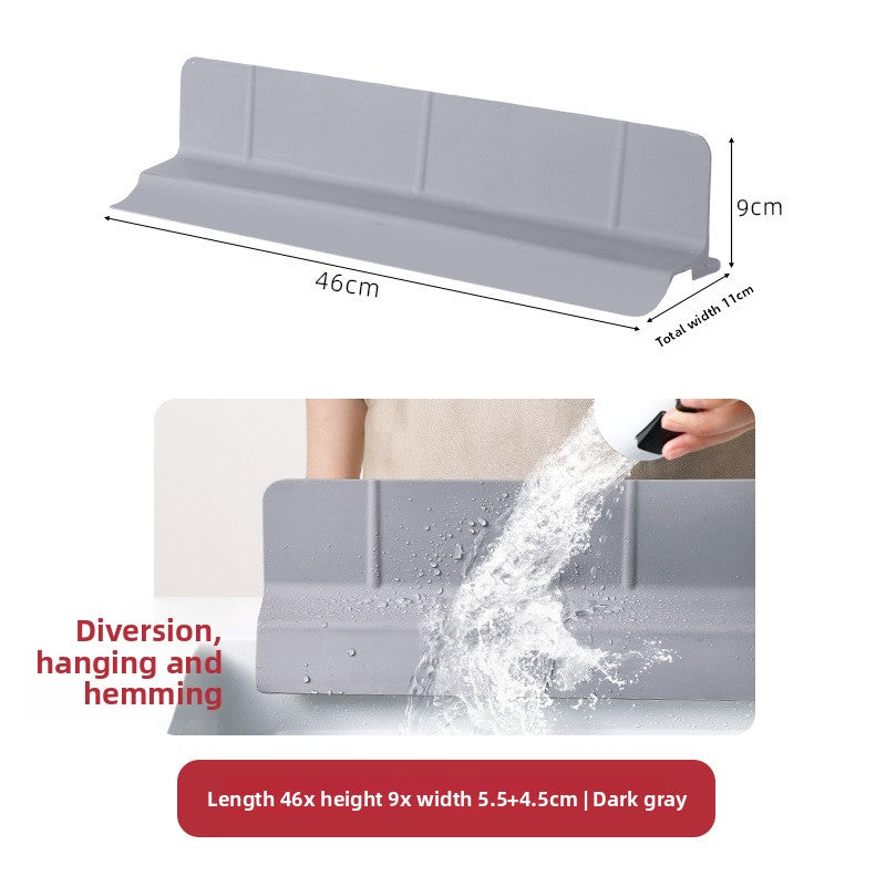Silicone Sink Splash Guard – Waterproof Kitchen Protector
