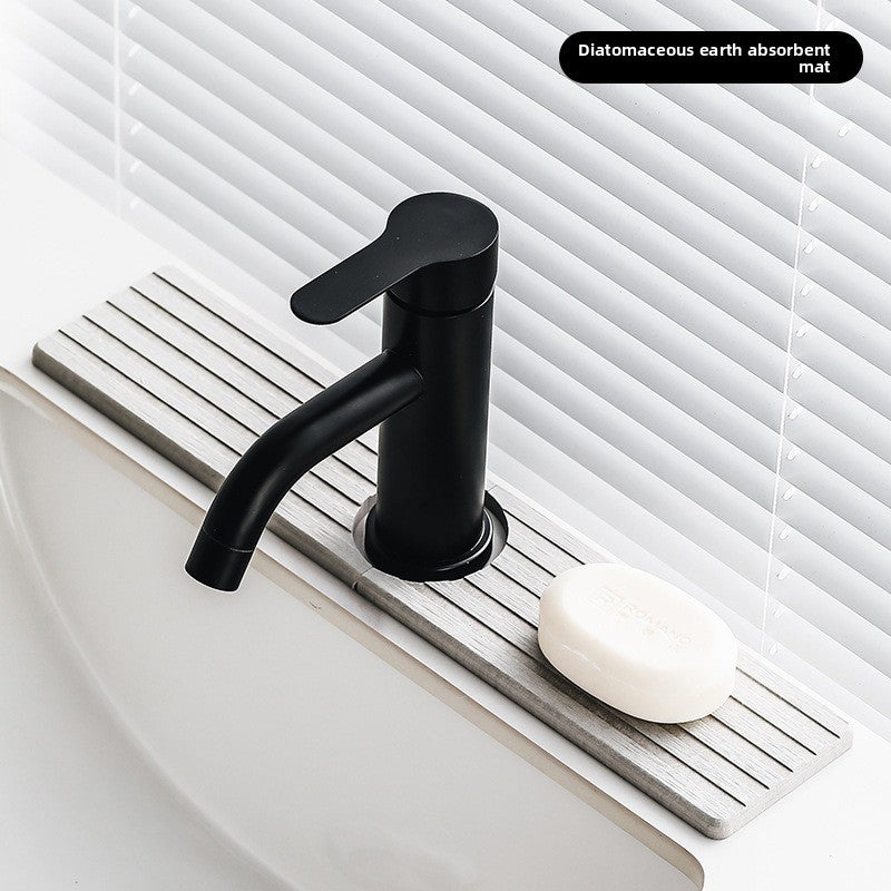 Diatomaceous Earth Sink Mat – Fast-Drying Splash Guard