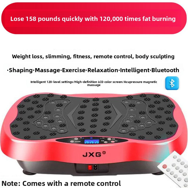 Vibration Plate Fitness Machine — Whole Body Workout | 99 Speed Levels | Remote Control