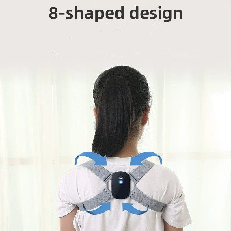 Smart Posture Corrector with Vibration Feedback — AI Sensor | Back Support | USB-C