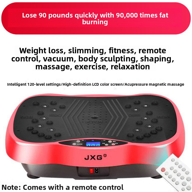 Vibration Plate Fitness Machine — Whole Body Workout | 99 Speed Levels | Remote Control