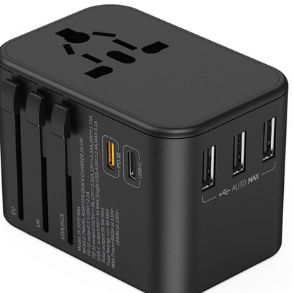 Universal Travel Power Adapter & Voltage Converter – Worldwide