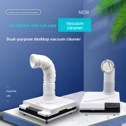 Dental Desktop Vacuum Cleaner with LED Light