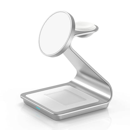 Triple Wireless Charger for Apple Devices with Car Mount