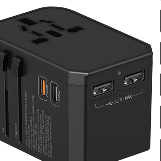 Universal Travel Power Adapter & Voltage Converter – Worldwide
