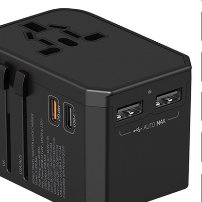 Universal Travel Power Adapter & Voltage Converter – Worldwide