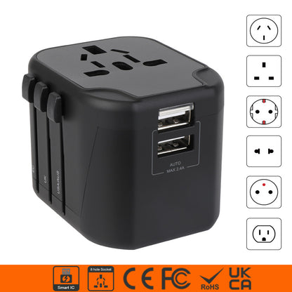 Universal Travel Power Adapter & Voltage Converter – Worldwide