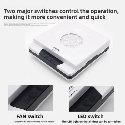 Dental Desktop Vacuum Cleaner with LED Light