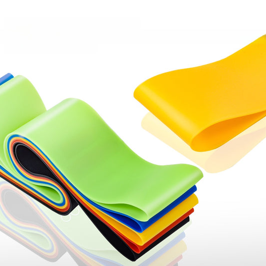 A five-piece set of resistance bands for toning the buttocks