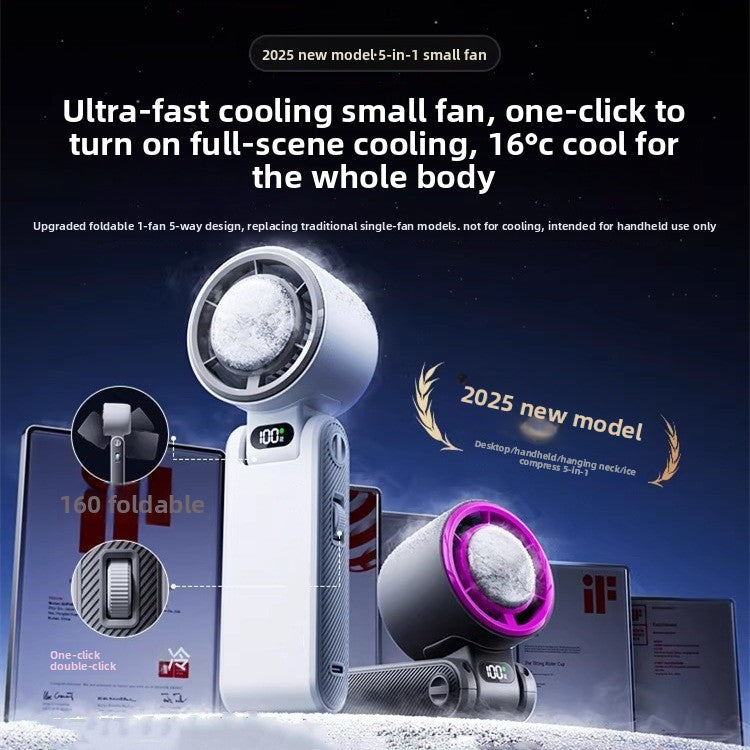 Portable Rechargeable Foldable Mini Fan