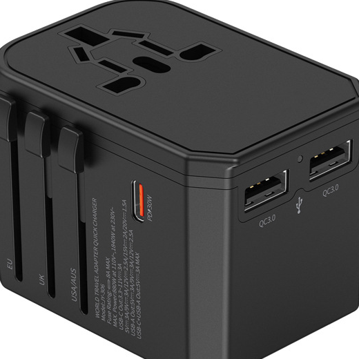 Universal Travel Power Adapter & Voltage Converter – Worldwide