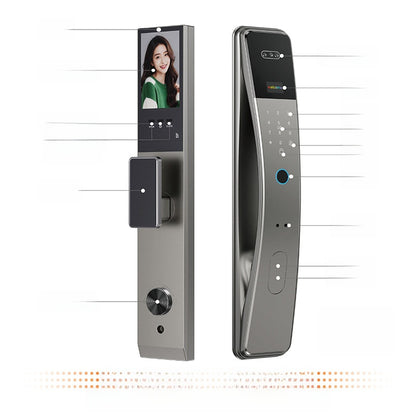 Smart Fingerprint Door Lock with Face Palm Recognition