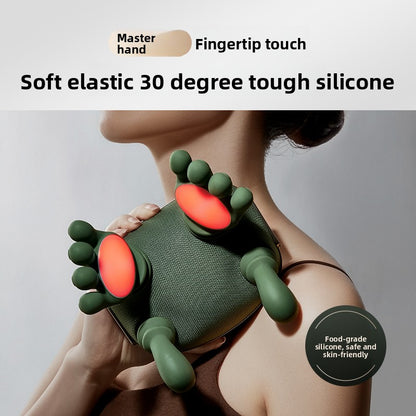 Premium Shoulder & Neck Relief Massager — Heat Therapy | 3D Kneading | 6 Modes