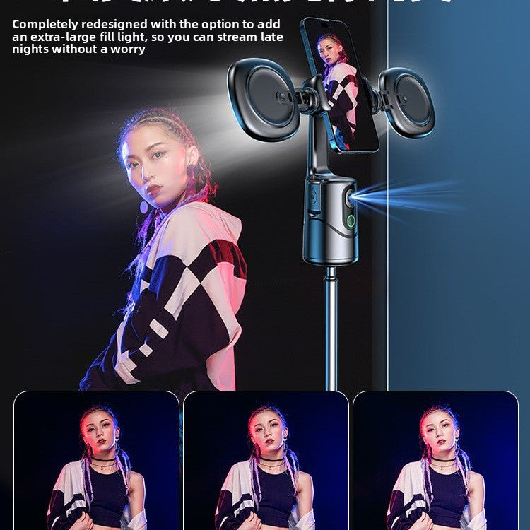360° Bluetooth Selfie Stick Tripod with Face Tracking