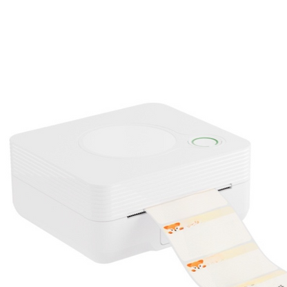 Portable Thermal Printer — Wireless Bluetooth | No Ink | Label & Photo | 203 DPI