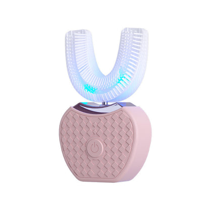 U-Shaped Electric Toothbrush with Automatic Cleaning