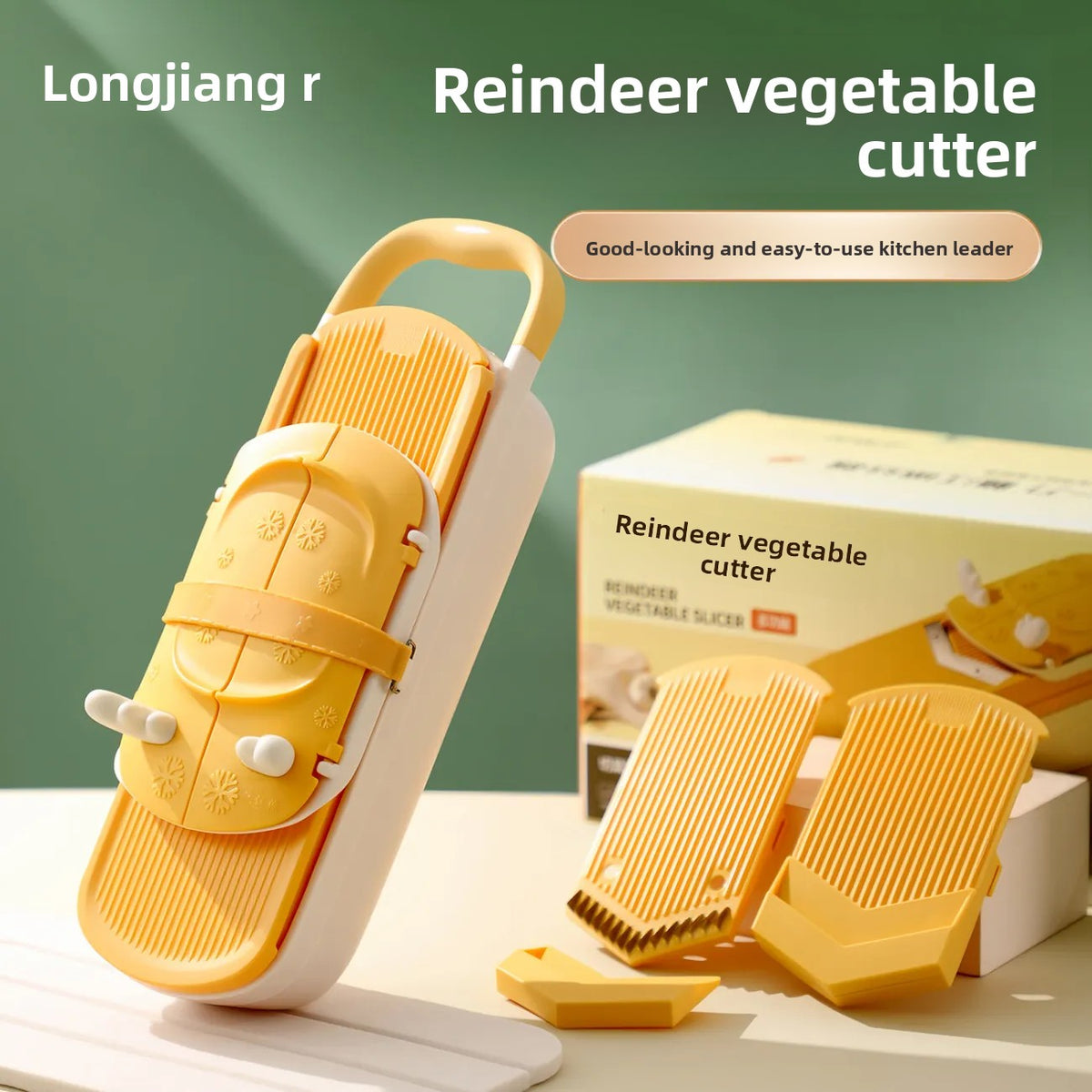 Multi-Functional Vegetable Slicer Shredder Grater