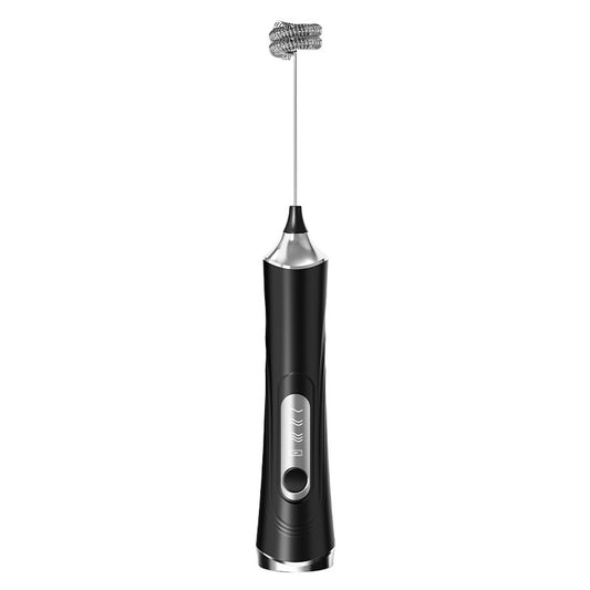 Electric Milk & Coffee Frother — 100W | 3-Speed | USB Rechargeable | Handheld