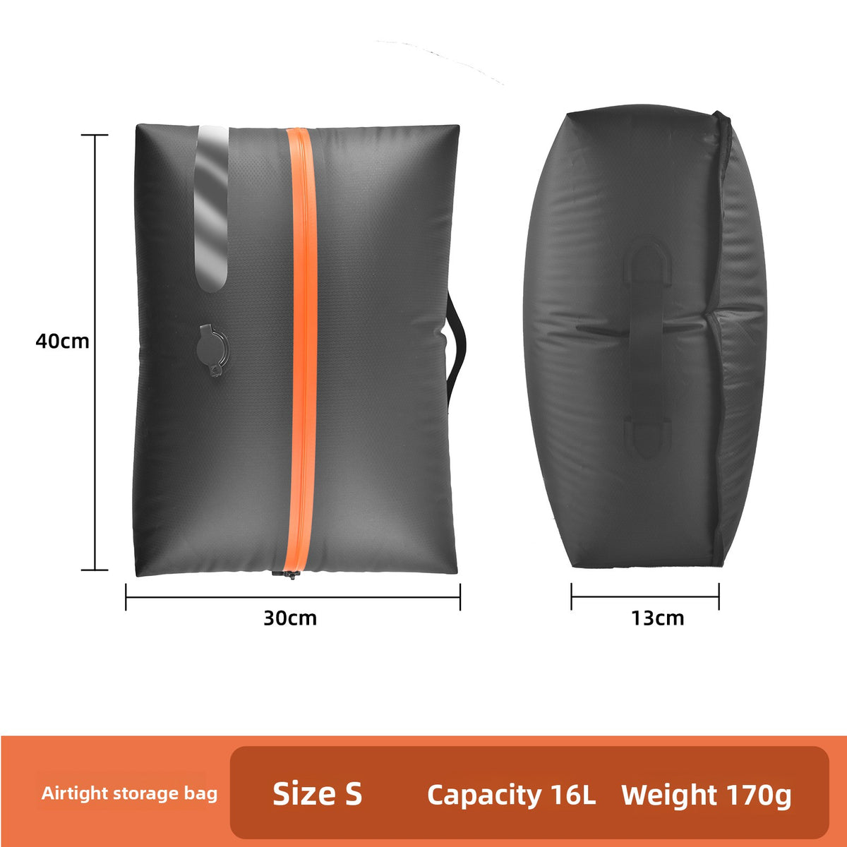 Rechargeable Auto Compression Travel Bag – Space-Saving Luggage