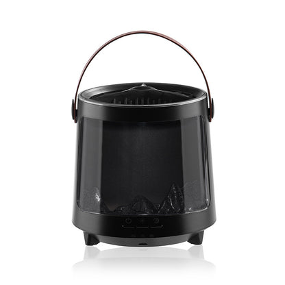 7-Color Flame Aroma Humidifier with Night Light