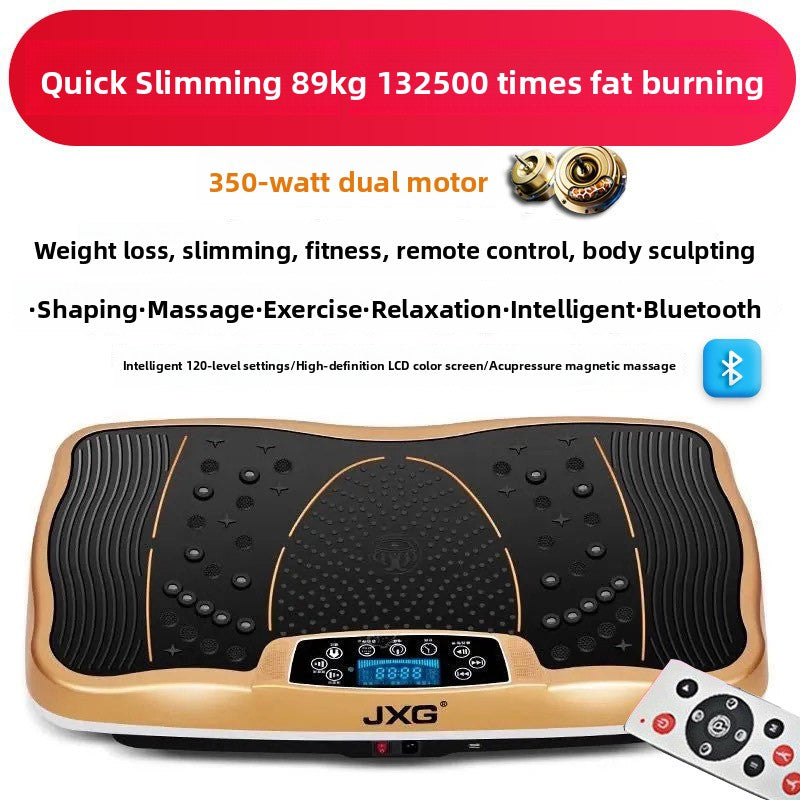Vibration Plate Fitness Machine — Whole Body Workout | 99 Speed Levels | Remote Control