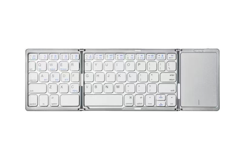 Three-fold Bluetooth Keyboard