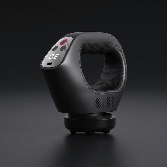 Pro Electric Body Massager — Percussion | 6 Heads | Variable Speed | Rechargeable